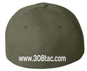 308 Tactical Tactical Flexfit Hat - OLIVE DRAB - Image 4