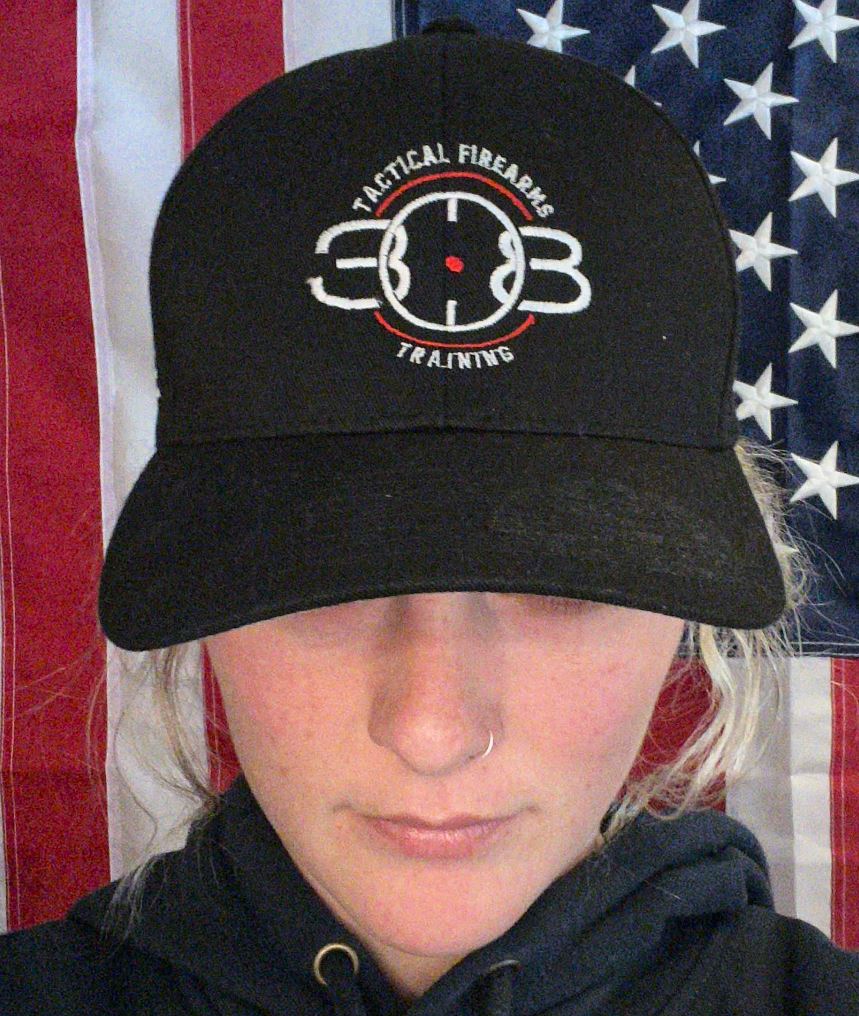 308 Tactical Flexfit Adult Twill Hat - BLACK - Image 2